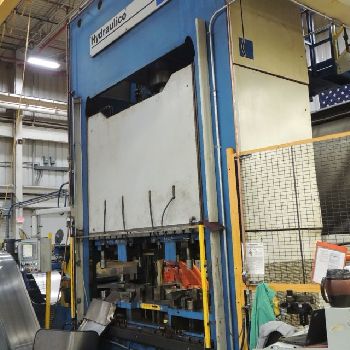 200 Ton,Hydraulico, hydraulic press,24.5" stroke,51.18 DL,97.2 x 44.62 bed,windows,palm buttons,AB Panelview 1250,1999,#13933J