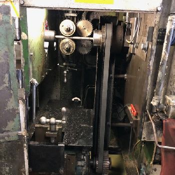 1/8" -2Modern#2K, 39 feed length, 20â€™ magazine bar feed, Allen Bradley PLC, 1996