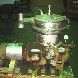 Westfalia#SAOWH-3036-SEF, disc centrifuge, 316 Stainless Steel, seperator design, 10 HP, 550 V., #34098