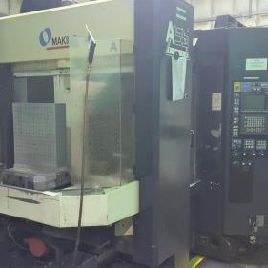 Makino#A55, 40 ATC, 22" X,22 Y,22 Z, 14k RPM, #40, 30 HP, Professional 3, 4-Axis rotary table, 1998, #80235