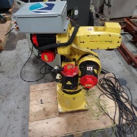 Fanuc, M-6iB / 6S, robot CNC de 6 ejes, controlador RJ3iC, colgante de enseñanza, s / n F80599,2006