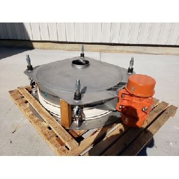 S/S Vibratory Bottom Bin Activator, 48" Schenk #7600/2, AccuRate solidsflow,#16277