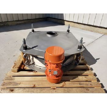 S/S Vibratory Bottom Bin Activator, 48" Schenk #7600/2, AccuRate solidsflow,#16277