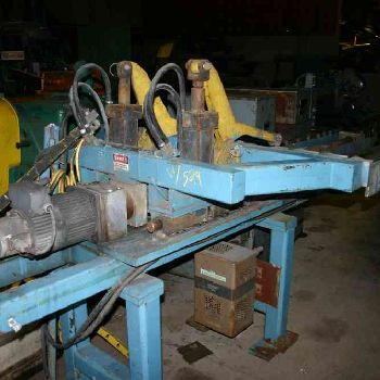 Metlsaw#P506/T2, automatic traversing plate saw,2" x 60,72 power BG,1984,#17128