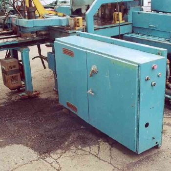 Metlsaw#P506/T2, automatic traversing plate saw,2" x 60,72 power BG,1984,#17128