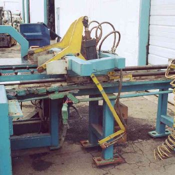 Metlsaw#P506/T2, automatic traversing plate saw,2" x 60,72 power BG,1984,#17128