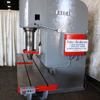 160 Ton,Eitel#EP160, hydraulic press,15-1/2" stroke,14 throat,20 HP,#66804