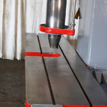 160 Ton,Eitel#EP160, hydraulic press,15-1/2" stroke,14 throat,20 HP,#66804