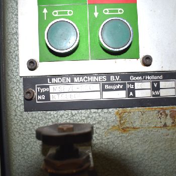 36"Grindingmaster#MSB/B900, 2-head, belt polisher &amp; wire brush heads, VS infeed belt, air tensioning