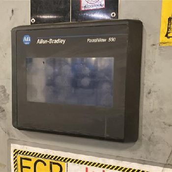 Ransohoff4 stage Stainless Steel monorail wash system, 18.25" x 65 part envelope, Allen Bradley Panelview 600 PLC, S40194