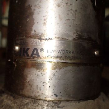 Lab Mixer,IKA#MAGICLAB-XP, Stainless Steel, DR mixing/milling head,4.8 kw,230 volt motor,mech seal w/seal pot, #3157-22