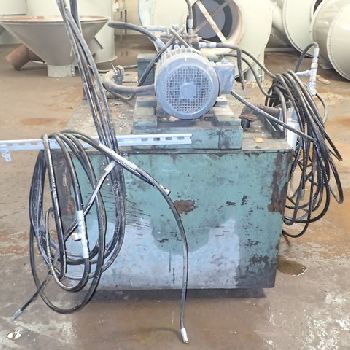 FalconMark I, hydraulic power pack, 10 230 V. or 7.5 HP 460 V.,manifold,41" wide x 72 long x 30 high reservoir,#2949-77