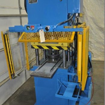 50 Ton,Neff#H-SERIES, 4-post hydraulic press,12" stroke,15 DL,20 HP,1990