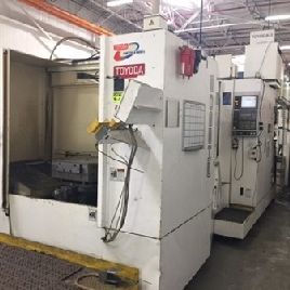 Toyoda#FH-630S, 40 ATC, 39.37" X,31.5 Y,33.46 Z, Fanuc 30i, 2004, #23573
