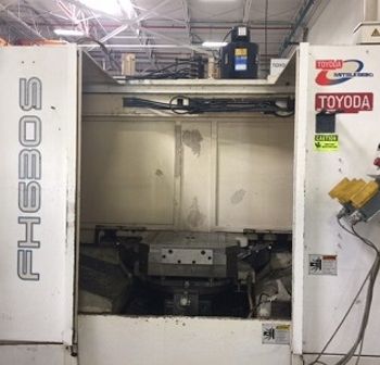 Toyoda#FH-630S, 40 ATC, 39.37" X,31.5 Y,33.46 Z, Fanuc 30i, 2004, #23573
