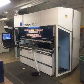 93,5 тонн, TrumpfTrubend # 5085, листогибочный пресс с ЧПУ, 7,3 ° OA, 660 гидравлических часов, 13, № 10894