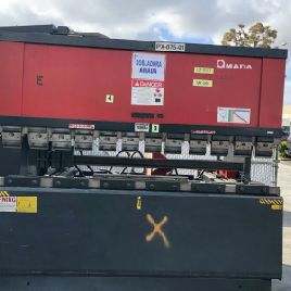 80 Ton,Amada#FBD8025F, press brake w/NC9-F control, 98.6" OA, 86.6 BH