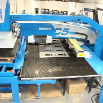 33 Ton,Finn-Power#C5Compact Express Load/Unload, 50" x 100,20 station turret,4 A/I,#28126