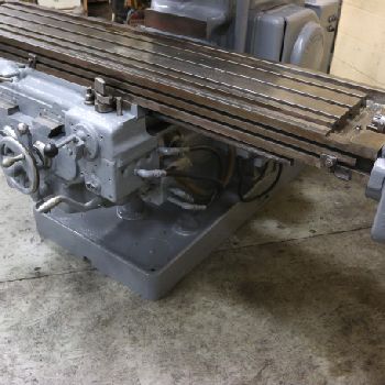 Kearney &amp; Trecker#4CH, vertical mill,74" x 15-1/2 table,10 HP,power draw bar,#69650