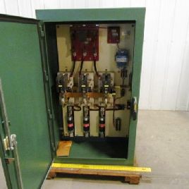 300 Amp.Hubbell, B-74971-001 Euclid manual-mag. disconnect switch,type 4245,size 5