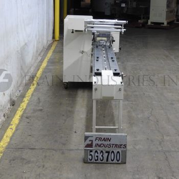 Ilapak#LYNX, automatic, 1-up, horizontal flow wrapper, 40-100 ppm, 96" L lugged infeed conveyor w/84 load area