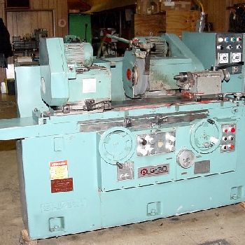 11.8" x 24Shigiya#GUA-30.60, OD grinder,auto infeed,plunge,spkt timer,’85,#154751