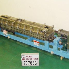 Komline Sanderson#B6D84, 316 Stainless Steel horizontal mixer, dryer, heater, cooler, full jacket, 5 HP (3 available)