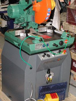 4" IBP/Pedrazzoli#PERRIS-350, compound mitre, air clamp, 3400 RPM, new, tag #14365