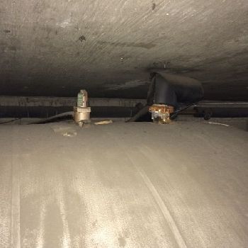 2400 gal.Roy Hansen, 126 psig, CS, 6â€™6" diameter x 10â€™ long, hot water surge tank, .347 shell thick, .325 head thick, 1983