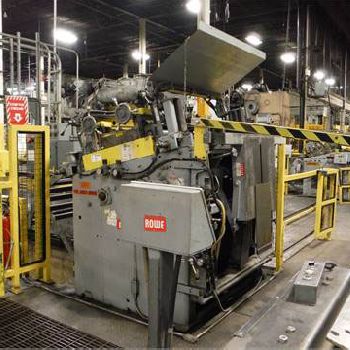 12000 lb.Rowe#12040DSL/C3-4, 40" W,feedline,0.156 @ 24 wide,coil reel,coil car