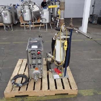 GoodwaySales Inc #CM6, colloid mill, Stainless Steel construction, serial #1113, #3112-9