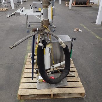 GoodwaySales Inc #CM6, colloid mill, Stainless Steel construction, serial #1113, #3112-9