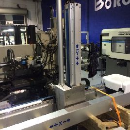 Yushin, RAII-A-1800S-CT, X-1800mm,Y-2100mm,Z-3500mm, IMM over 1000 ton, 2009