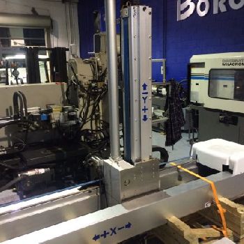 Yushin, RAII-A-1800S-CT, X-1800mm,Y-2100mm,Z-3500mm, IMM over 1000 ton, 2009