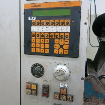 21.5" x 232Gockel#G80PL, 2-work stations,10 ht,Clear,23.62 W,clnt,PLC,70 HP,1996