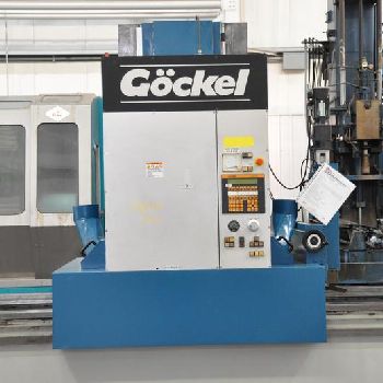 21.5" x 232Gockel#G80PL, 2-work stations,10 ht,Clear,23.62 W,clnt,PLC,70 HP,1996