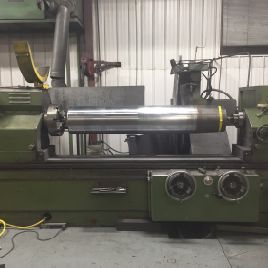 35" x 142Nicola Ruaro Scledum#RG450/3, hyd crankshaft grinder,4 jaw 15.5 chuck