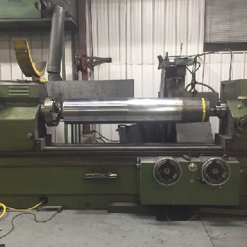 35" x 142Nicola Ruaro Scledum#RG450/3, hyd crankshaft grinder,4 jaw 15.5 chuck