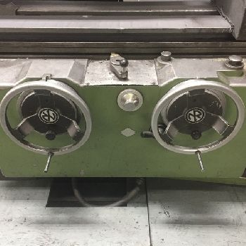 35" x 142Nicola Ruaro Scledum#RG450/3, hyd crankshaft grinder,4 jaw 15.5 chuck