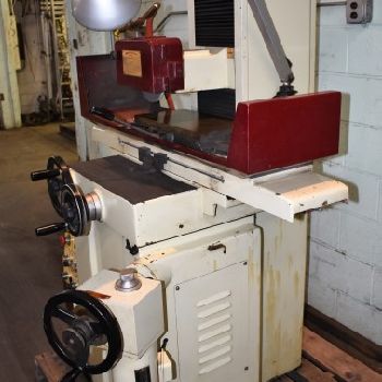 8" x 16Kent#SGS-816MR, manual hand feed, 8 wheel, micro-downfeed &amp; rapid elevation, 2 HP, #TW319