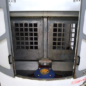 Kiwa#KNH-426X, HMC,Fanuc 18iMB,23.6" X,24 Y,26 Z,64 ATC,(2) pallet,12000 RPM