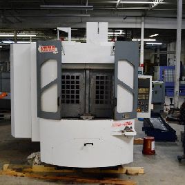 Kiwa#KNH-426X, HMC,Fanuc 18iMB,23.6" X,24 Y,26 Z,64 ATC,(2) pallet,12000 RPM