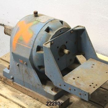 3.8 HP @ 1750 RPM,FmcCorp. #2947Y730-H, Inline Gear Reducer, 86.5:1 Ratio, 20 RPM output, #22290