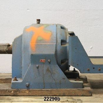3.8 HP @ 1750 RPM,FmcCorp. #2947Y730-H, Inline Gear Reducer, 86.5:1 Ratio, 20 RPM output, #22290
