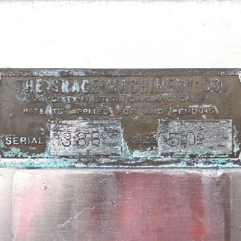 GraceStainless jacketed blender/mixer, 600 gallon