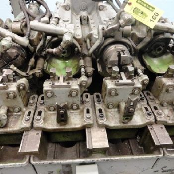 1/4" - 3/4Landis4 head bar &amp; pipe threader, 7-3/4 thread length, misc.holders &amp; chasers, Tag #15527