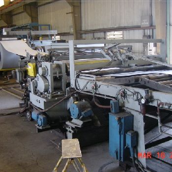 72" x .135Rowe, 25K uncoiler, complete line