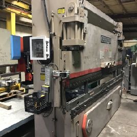 135 Ton,Cincinnati#AUTOFORM, 12â€™ OA,CNC BG,autocrown,power clamp,new PC control,light curt
