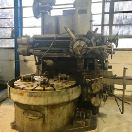 54"Bullard#SPIRAL-DRIVE, 2 heads,50 diameter 4-Jaw table,side head,misc. turret tooling