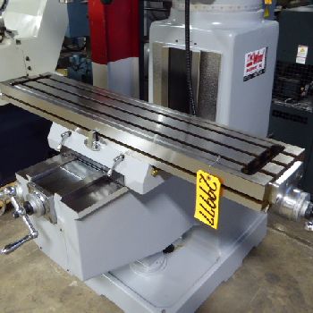Willis#1050, 10" x 50 table., 3 HP, 36 long,16 cross,24 ram,3-3/8 quill, V/S, R-8, #30424